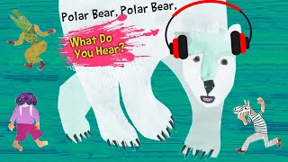 Polar Bear Polar Bear What Do You Hear? Song 2 | Eric Carle | Happy Happy Song - Animal Sounds