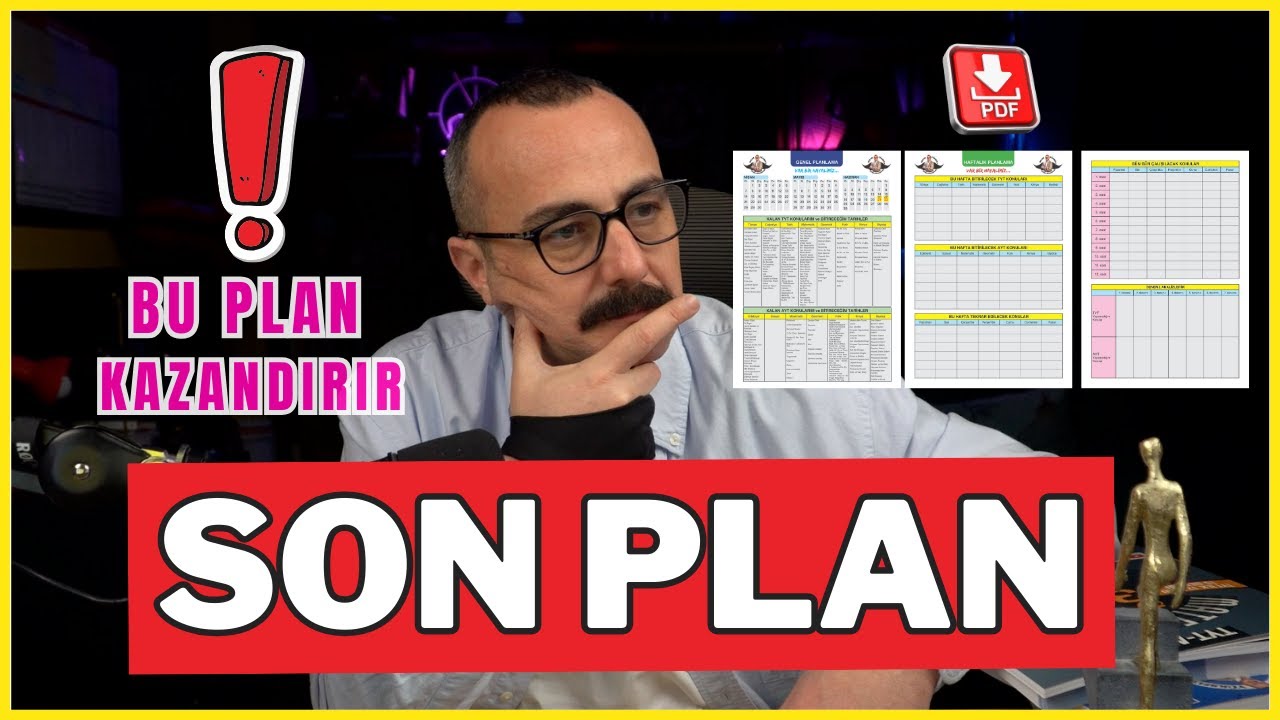 Kalan zamanı nasıl planlarız? | Bu plan her şeyi değiştirir | yks planlama  | motivasyon