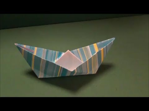 ボート 折り紙 Boat Origami Youtube