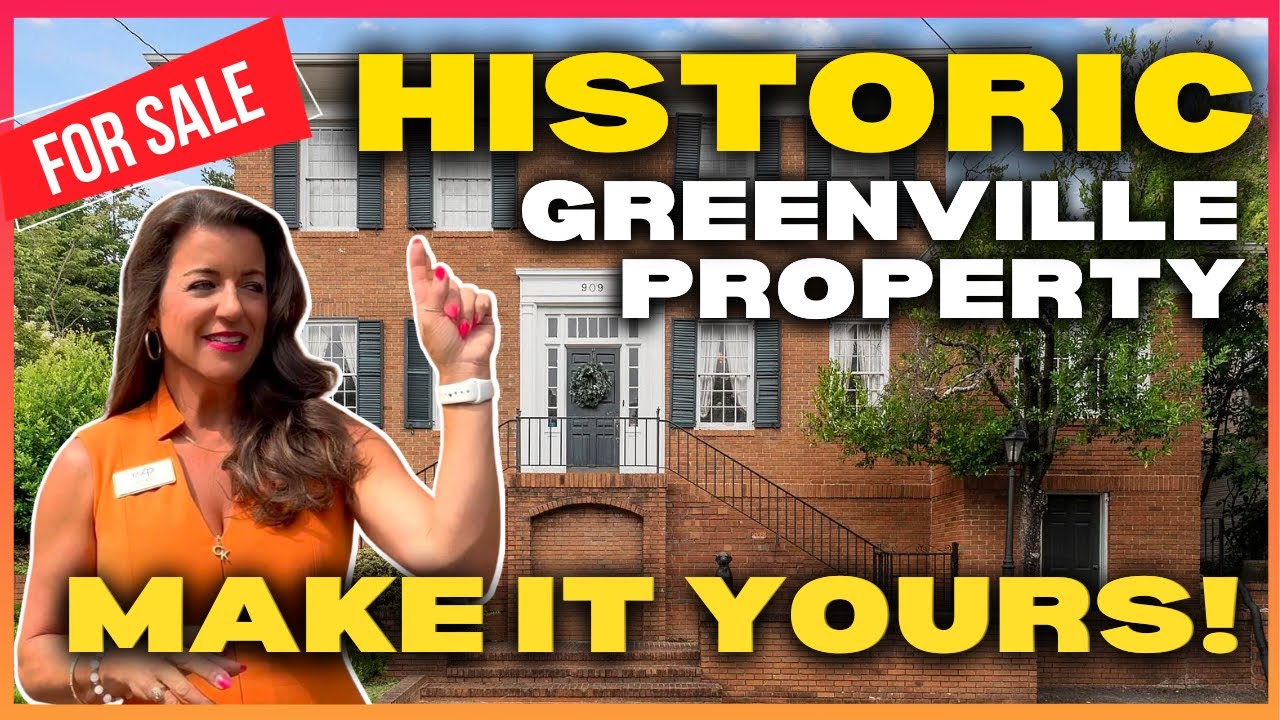 Historic Downtown Greenville Home | Office [Commercial Office For Sale]