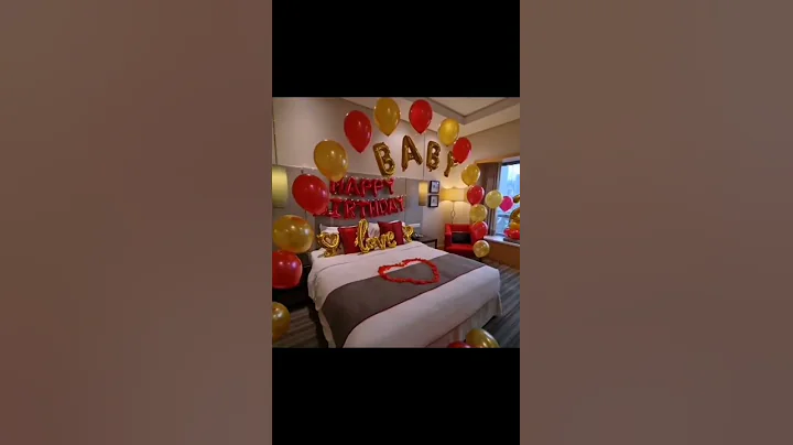 How to decorate a room for Birthday, Birthday surprise room decoration ideas for husband at home