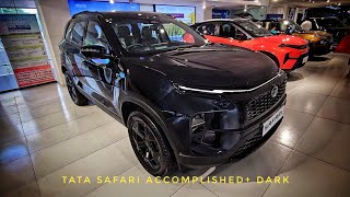 Tata Safari Facelift Dark Edition  Accomplished+ | ADAS Manual | INTO CARS WITH GRB