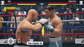 تختيم تلات مراحل في لعبة real boxing 2 screenshot 1