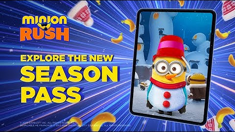 Minion Rush - Snow Minion Season Pass Trailer