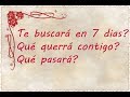 ✨💖✨TE BUSCARÁ ESTOS 7 DIAS QUÉ HARÁ, ❓QUÉ PASARÁ❓ TAROT INTERACTIVO GRATIS