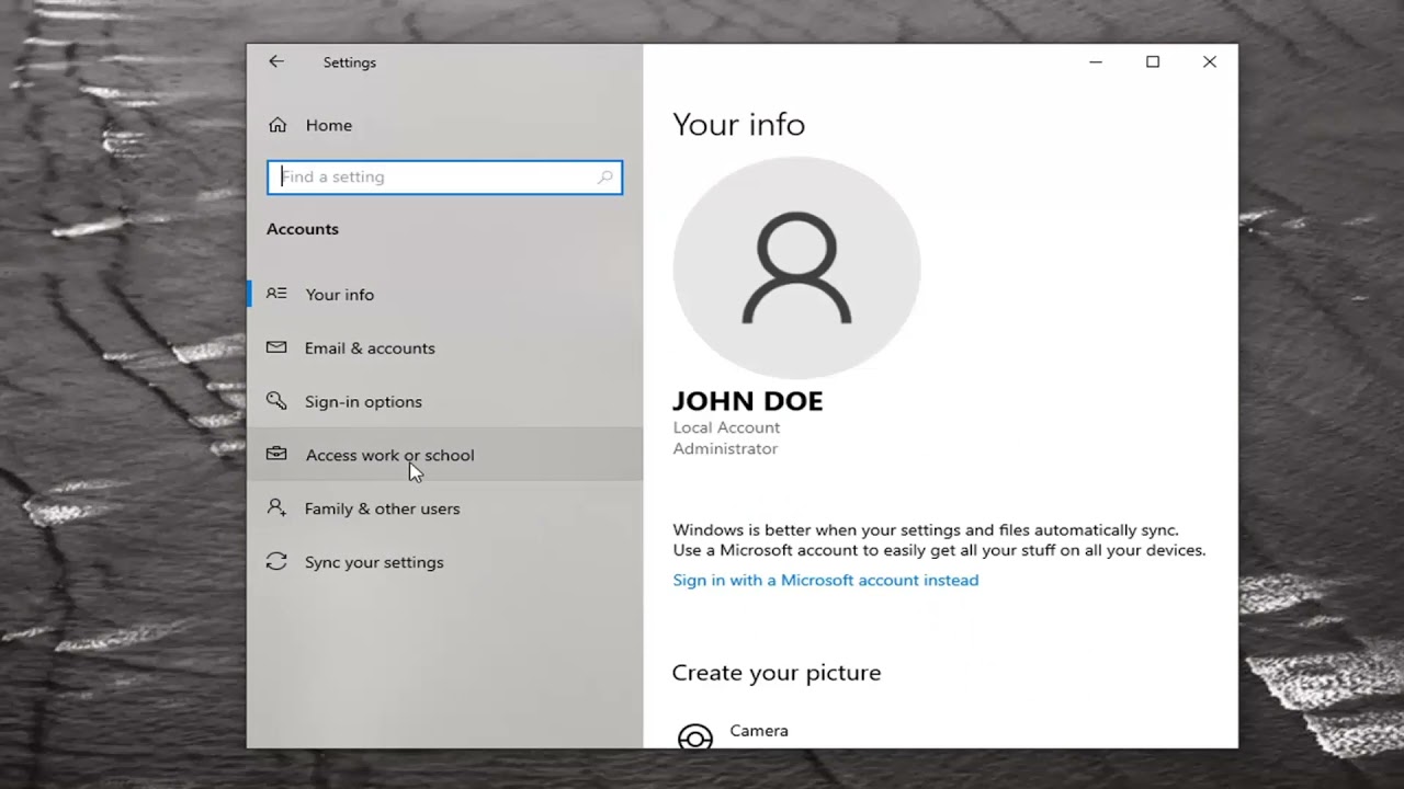 Work Or School Account Notification We Need To Fix Your Work Or School