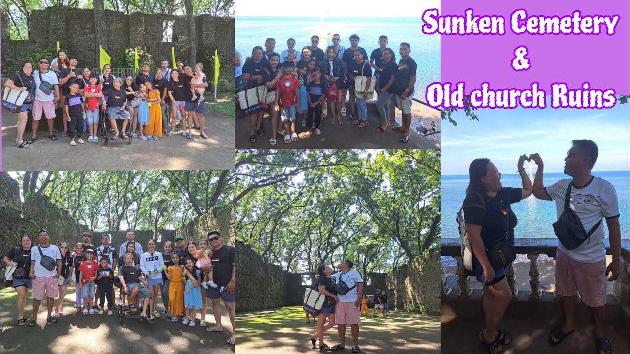 Sunken Cemetery | Old church Ruins|Camiguin trip w/ Saromines Fam | Day 3 11.17.24 | Rish Ey Vlogag