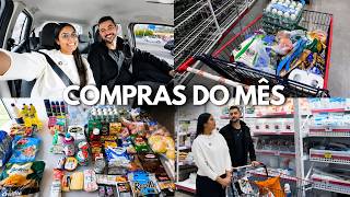 COMPRAS DO MÊS NO ASSAÍ ATACADISTA: Vlog no mercado, organizando as compras, mostramos valor de tudo