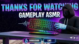 Teclado HyperX Origins 60% ASMR 🎧 Fortnite Gameplay Competitivo a 60 FPS (Keyboard Sounds)