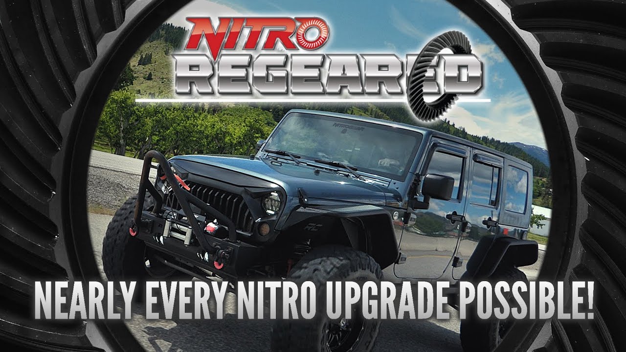 NITROREGEARED Ep. 10 // Jeep Wrangler JK Gets 5.38 Gears, Axles, Sleeves, Gussets, & Covers!