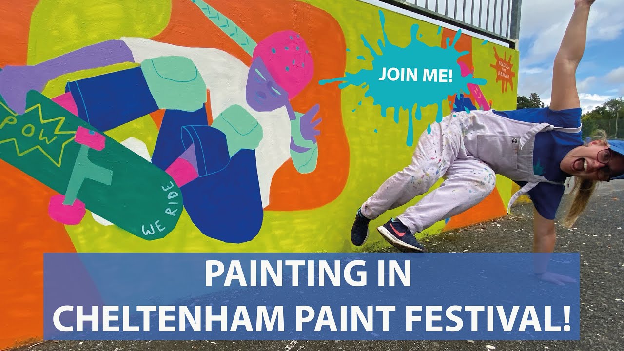 Join me painting at Cheltenham Paint Festival July 2022