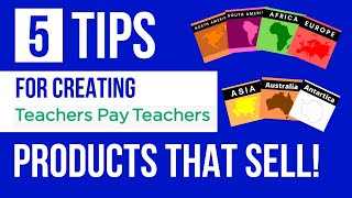 How to Create Teachers Pay Teachers Products That SELL! #teacherspayteachers #workfromhome