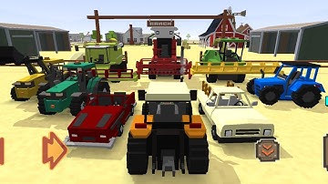 UNLOCK all the machines - Blocky Farming Machine Simulator | Farming | Play Game for android and ios