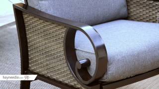 Belham Living Langdon All Weather Wicker Chat Set - 3 Piece Set - Product Review Video