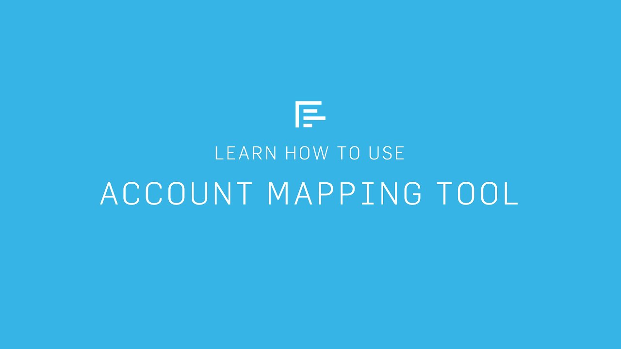 Account Mapping Tool - YouTube