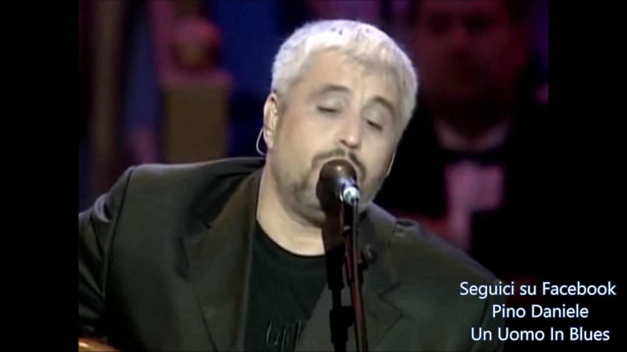 Pino Daniele Amore senza fine live Pavarotti & Friends 1998
