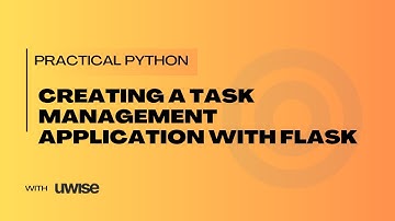 013 Creating a Task Management Application with Flask