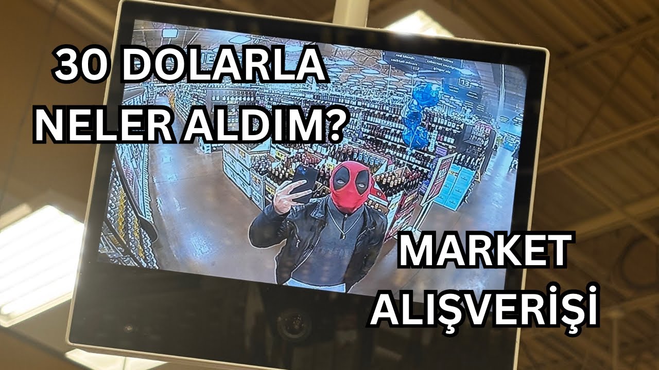 Amerika'da Günlük Kazancımla Alışveriş Yaptım! Sadece 30 Dolarla Neler Aldım? | UOLP