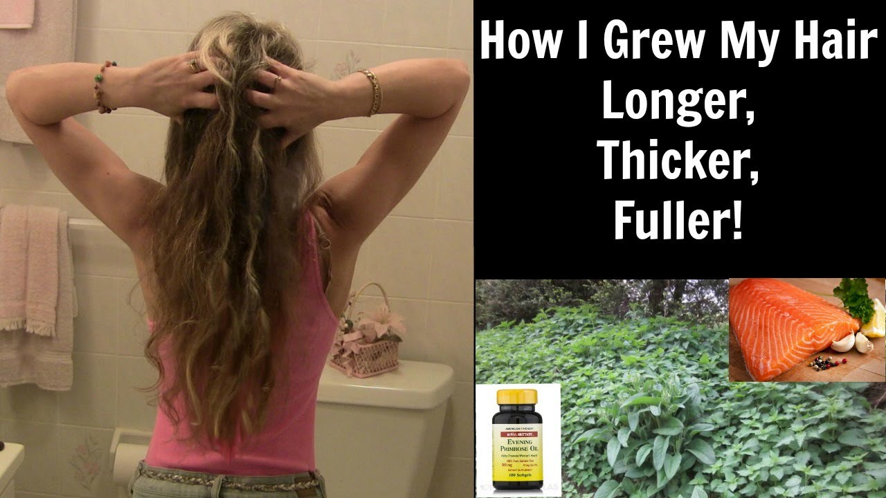 How To Grow Your Hair Longer, Thicker, And Fuller FAST | Stop Hair Loss