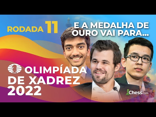 É o BRASIL nas Olimpíadas de Xadrez 2021! 