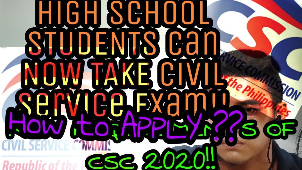 CIVIL SERVICE EXAM NEW REQUIREMENTS 2021 [ How to APPLY CIVIL SERVICE EXAM ? ]