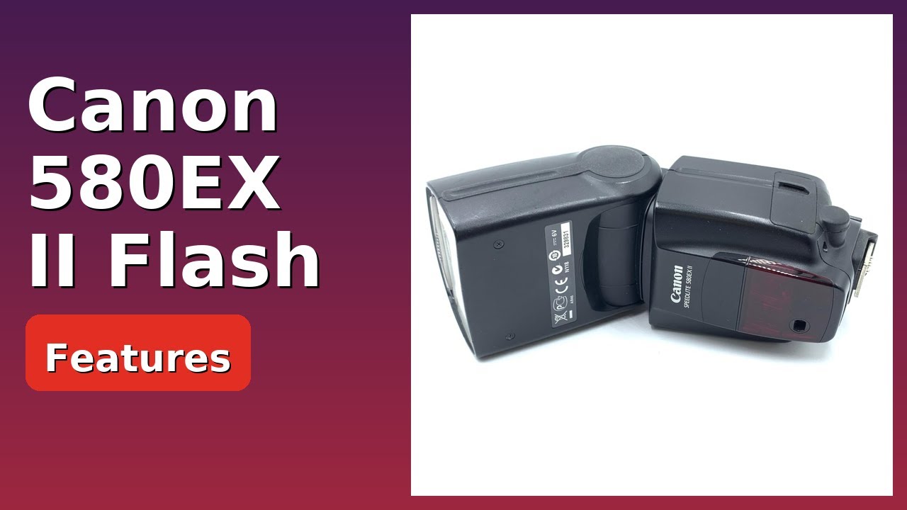 REVIEW (2026): Canon 580EX II Flash. ESSENTIAL details. - YouTube