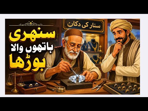 #urdu story Golden hands سنہری ہاتھوں والا بوڑھا 