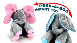 Peeka Boo Baby Musical Elephant Toy | Baby Elephant With Music and Games