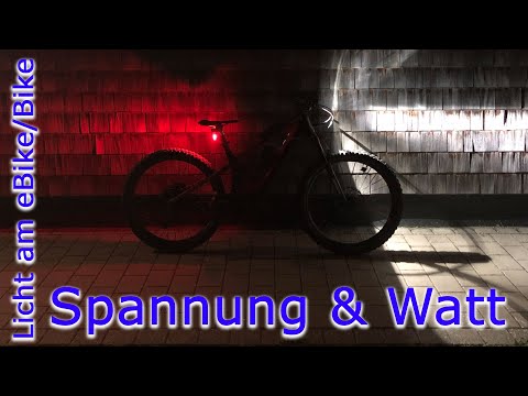 Licht am Bike // Was sind Watt und Volt