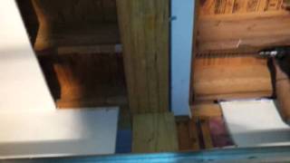 LVL Beams In Place Moving Lvl Into Place With Wedge Lbwp 04