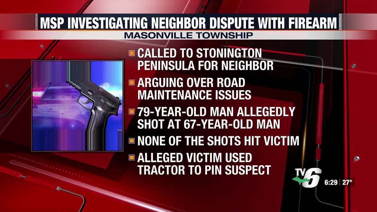 Police investigate assault with a firearm after neighbor dispute in ...