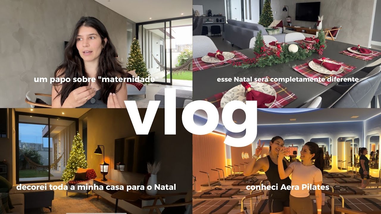 decorei minha casa cozy para o Natal 🌲