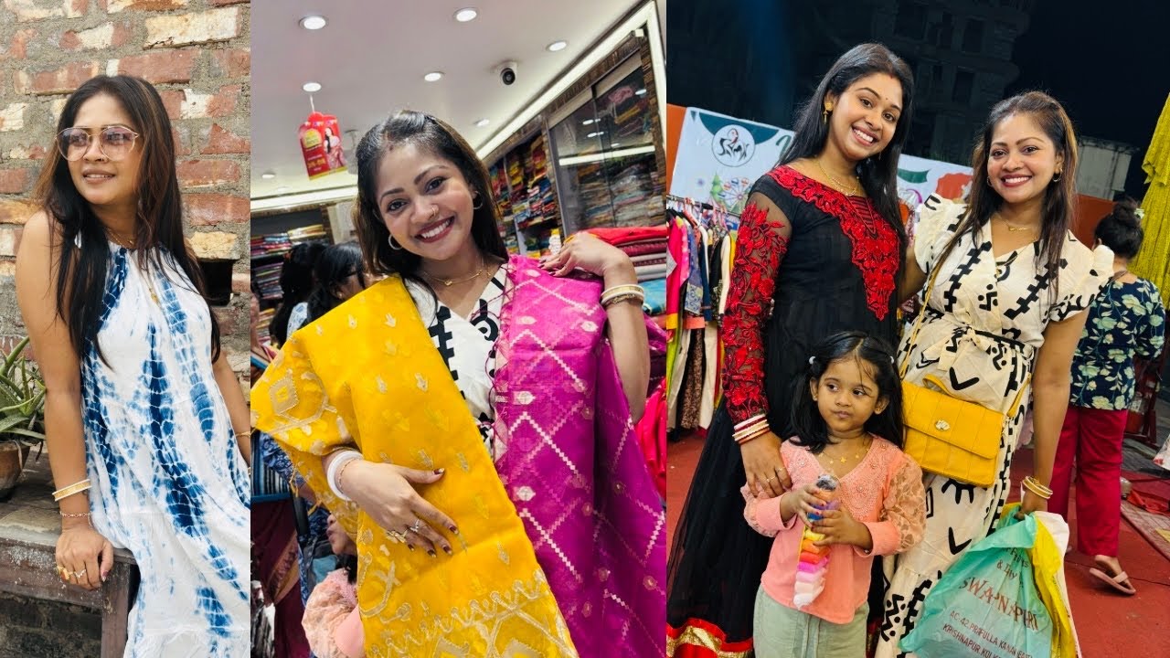 শাড়ি নিয়ে পূজার সাথে অশান্তি 🔥ভাইদের জন‍্য রান্না করলাম নিরামিষ 🥹মেলার dress কি সত্যিই ভালো হয়