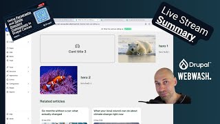 Summary: Using Paragraphs and Single Directory Components in Drupal Canvas