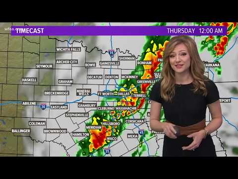 DFW weather: Timeline as storms head toward North Texas - DFW weather: Timeline as storms head toward North Texas