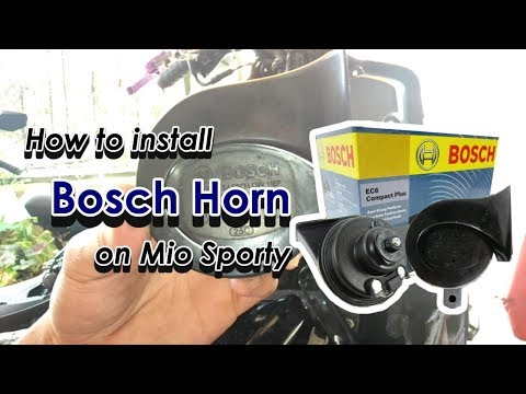 Bosch Compact Horn Installation Youtube