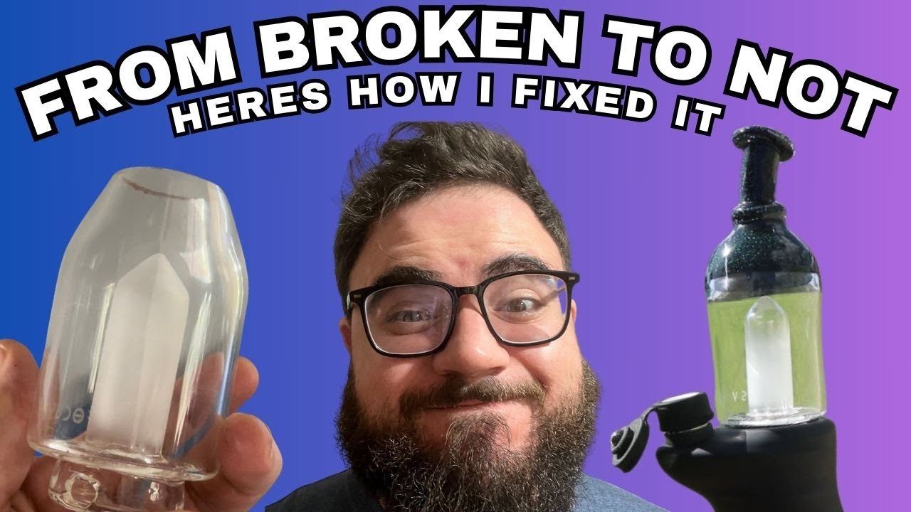 I FIXED THIS BROKEN CARTA FOCUS V GLASS ATTACHMENT  ( PROCESS FROM START TO FINISH )