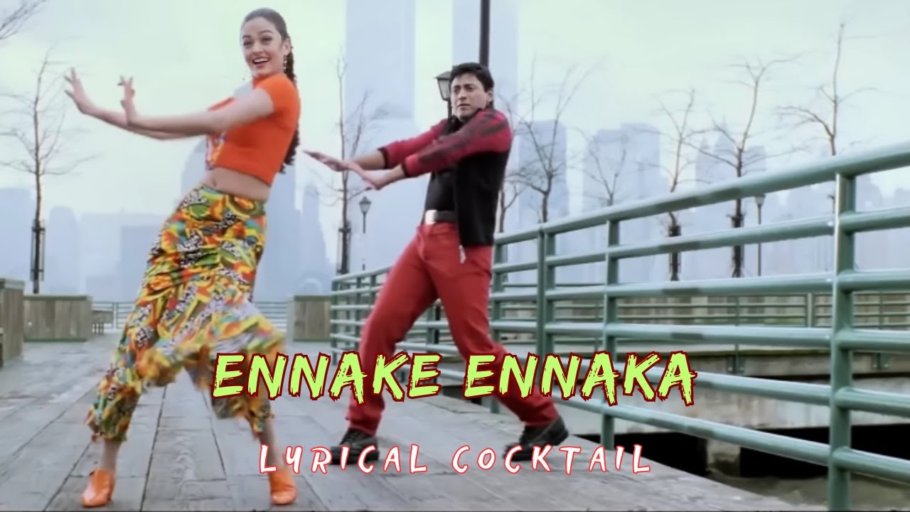 Ennake Ennaka   Tamil  l Jeans   Lyrical Cocktail 