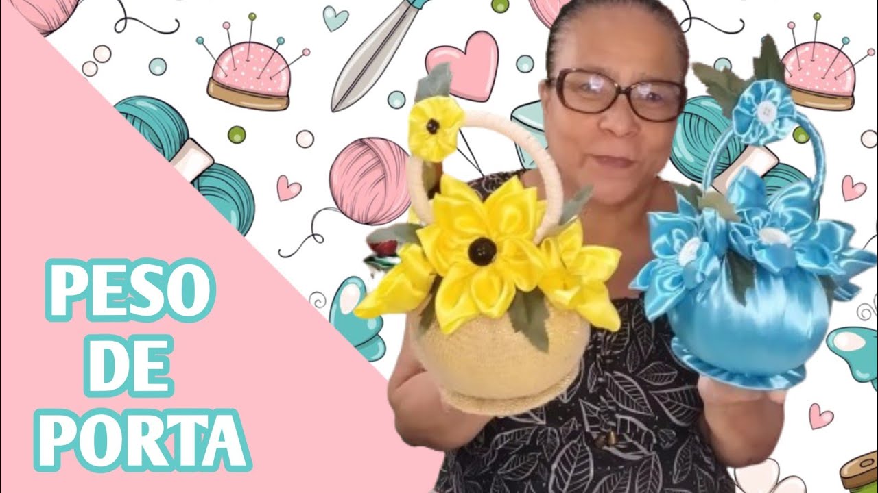 Lindo peso de porta🚪, criativo e vendável! #artesanato