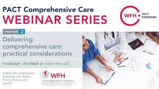 Delivering comprehensive care: practical considerations | October 21 2021