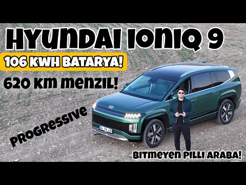 Bitmeyen Pilli Araba! | Elektrikli Dev Suv! | Hyundai İoniq 9 Progressive | Otomobil Günlüklerim 