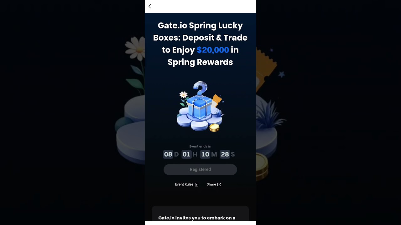 Spring Lucky Box welcoming the early spring, unlocking the mystery box & enjoying $20,000 