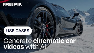 Create cinematic car videos with AI | Freepik Use Cases