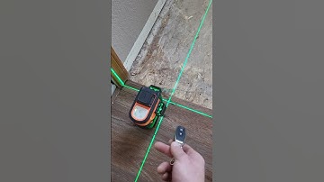 How to Start Flooring from Interior Walls with Dovoh P4-360G? #renovation #floortiles #laserlevel