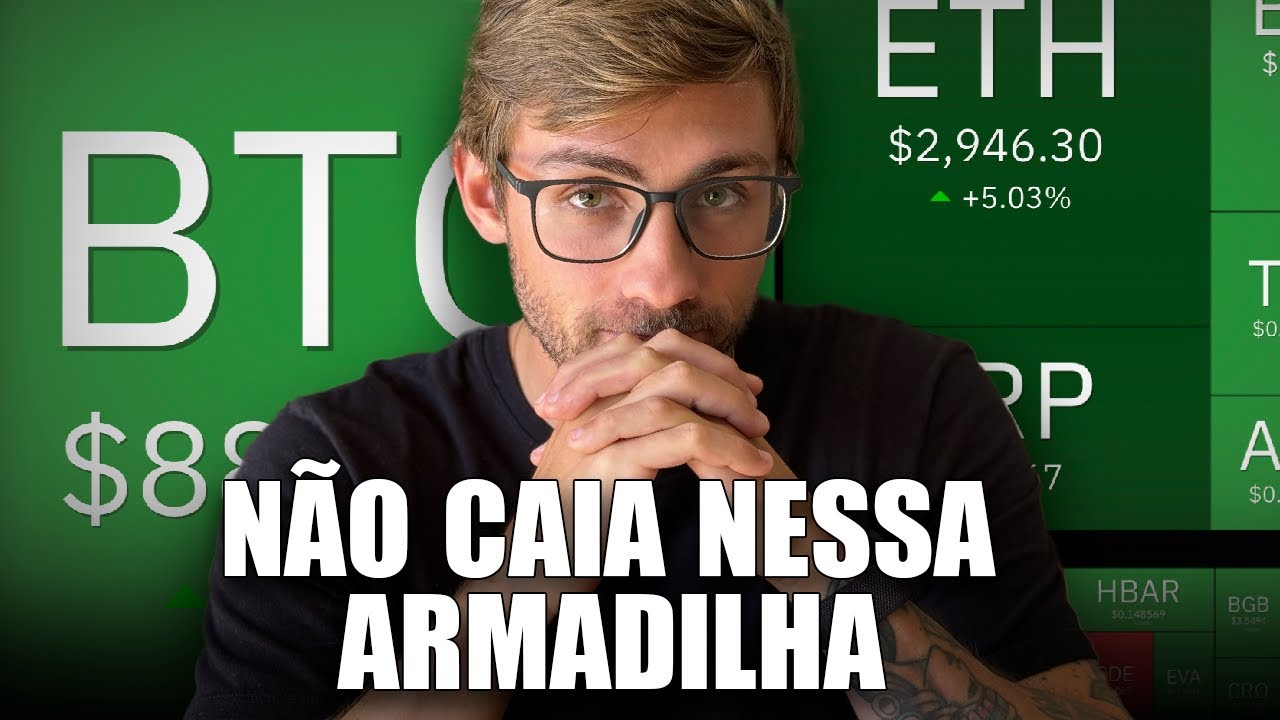 BITCOIN VOLTA A SUBIR, $80.000 FOI O FUNDO?