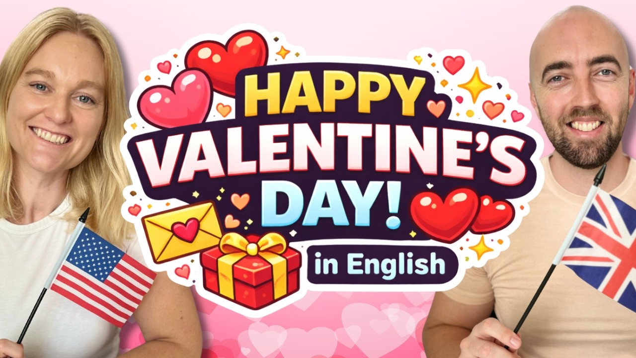 Happy Valentine's Day! ❤️ English Love Vocabulary and Picture Dictionary