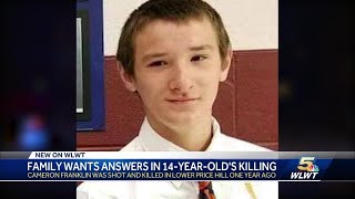 Family of teen who was shot, killed in Lower Price Hill still searching for answers 1 year later