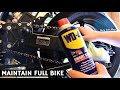 Maintain Your Full Motorcycle/Bike With "WD-40 Spray" | 16 AMAZING Use of WD-40 || Easy Life Hack