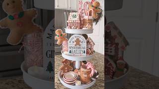 GINGERBREAD CHRISTMAS KITCHEN. #christmasdecor2023 #gingerbreadkitchen #christmasdecoratingideas