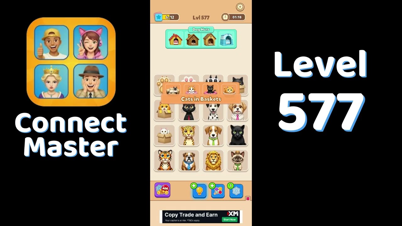 Connect Master Level 577 Walkthrough 🧩 | Match Puzzle | Puzzle Solutions & Tips | Go Answer